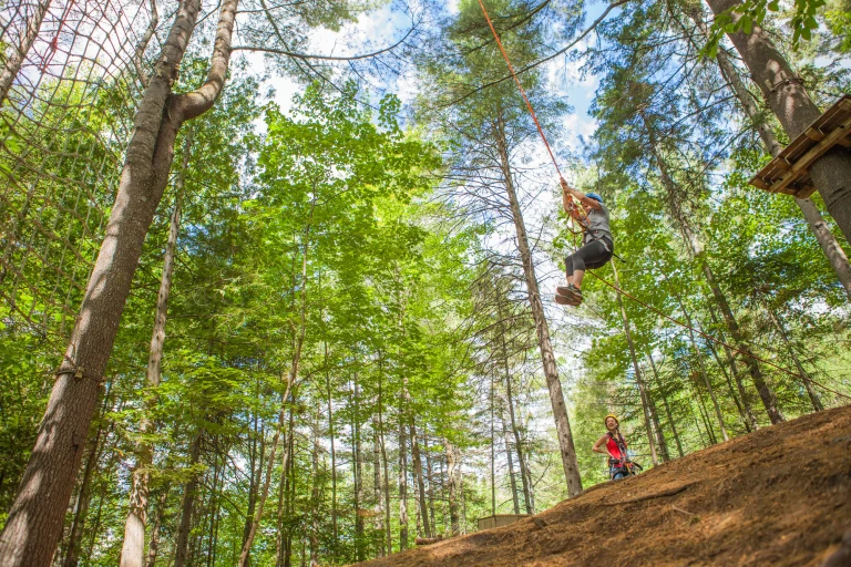 Parcours dans les arbres Arbraska