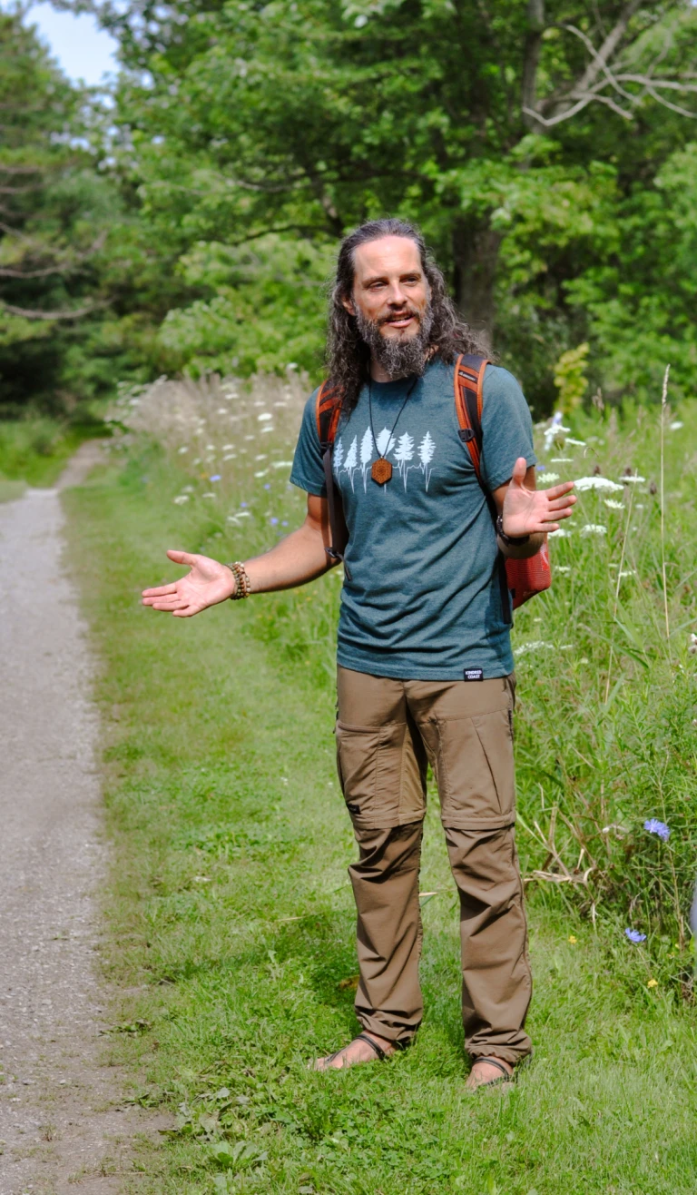 Brett Forest Bathing Guide Treetop Trekking