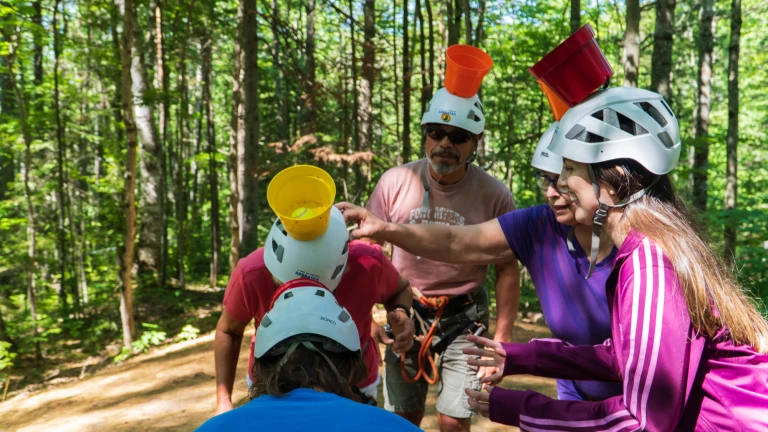 Treetop Trekking Team Building Activity