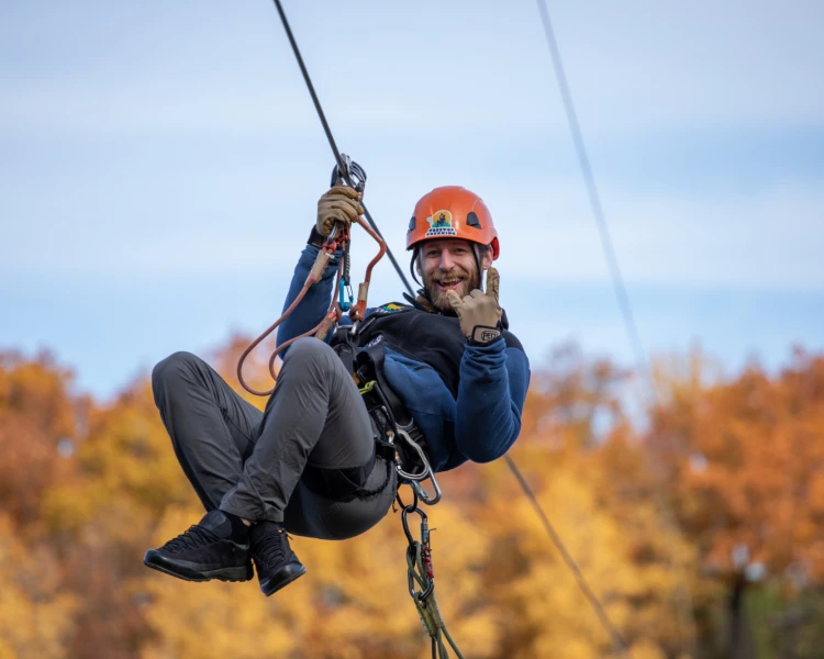 Treetop Trekking Guide Zipline