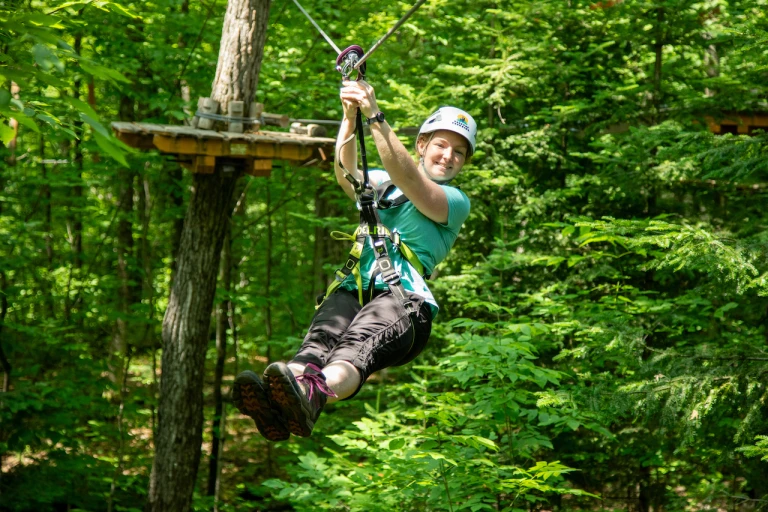 Treetop Trekking Huntsville Zipline