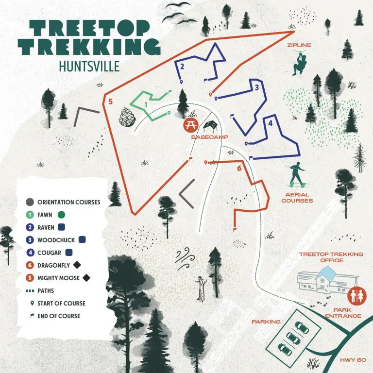 Huntsville Park Map