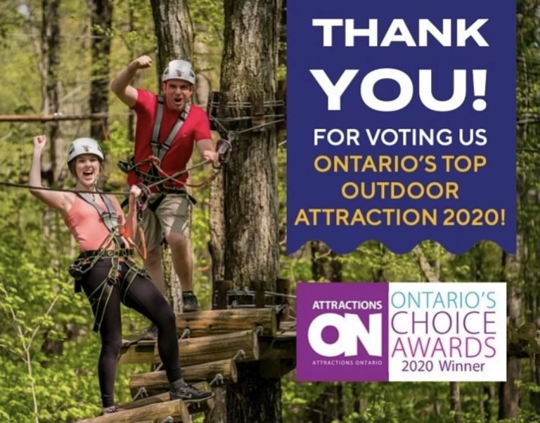 Treetop Trekking Awards of Excellence