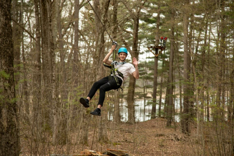 1000 Islands Treetop Trekking Ziptour