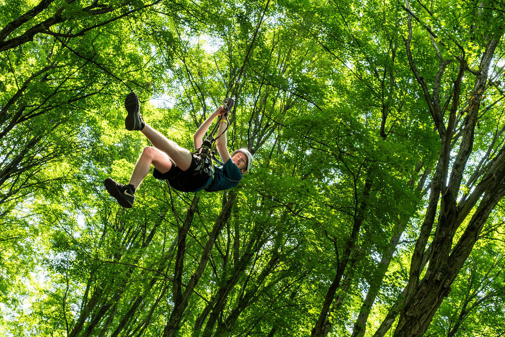 Ziplining Treetop Trekking