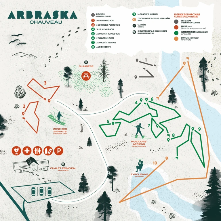 Cartes Parcours Chauveau